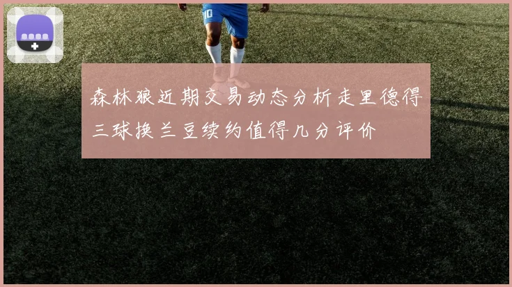 森林狼近期交易动态分析走里德得三球换兰豆续约值得几分评价
